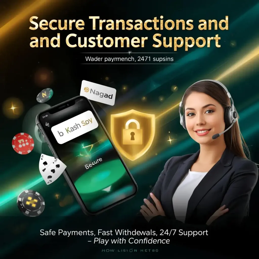 Secure Transactions and Customer Support