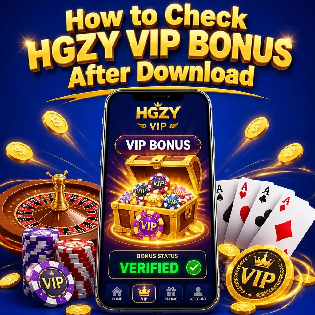 How to Check HGZY VIP Bonus After Download